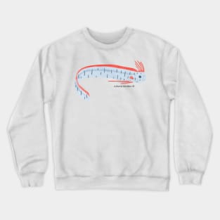 King of Herrings Fish Crewneck Sweatshirt